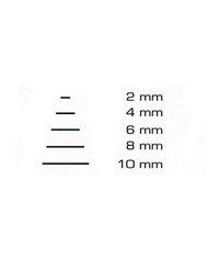 Gubia de hoja corta 3201