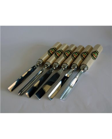 Kit 4 de 6 gubias profesionales basicas