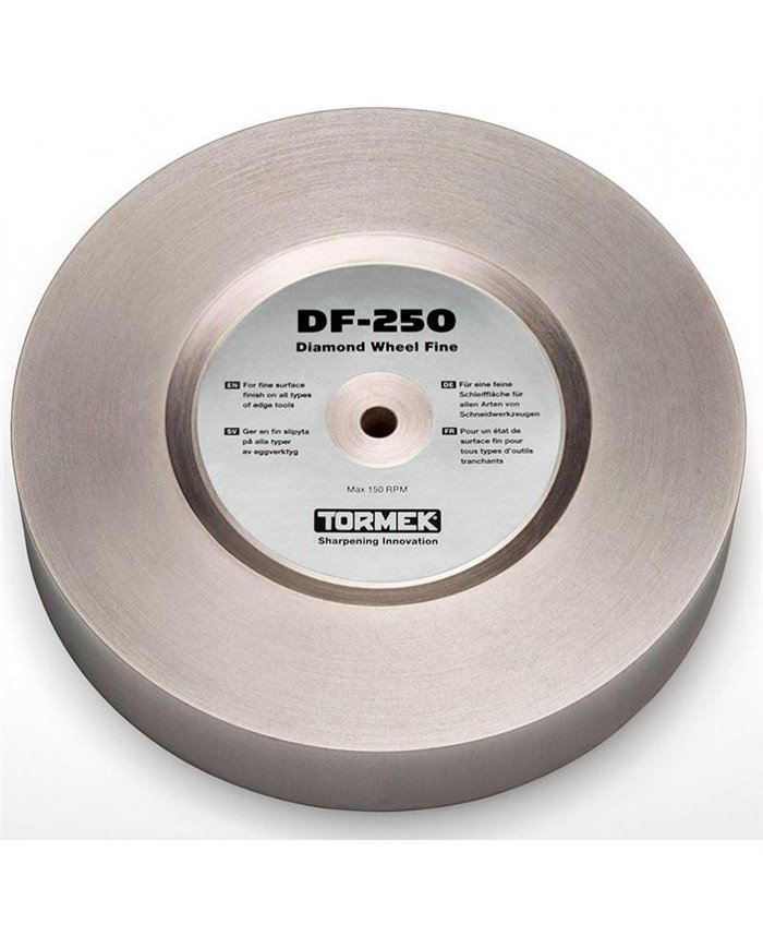 Muela de diamante de 250 mm de diámetro grano extra-fino Tormek DE-250