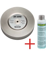 Muela diamante gruesa, basta, grano 360, 200x40 mm para T-4 DC-200 TORMEK