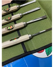 Juego 4 gubias de hoja corta Kirschen