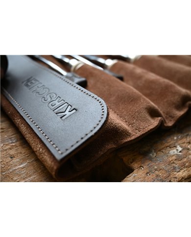Funda de piel de 12 bolsillos Funda de piel de 12 bolsillos