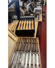 Juego de 6 Gubias de Torno Lombar ref. A1001