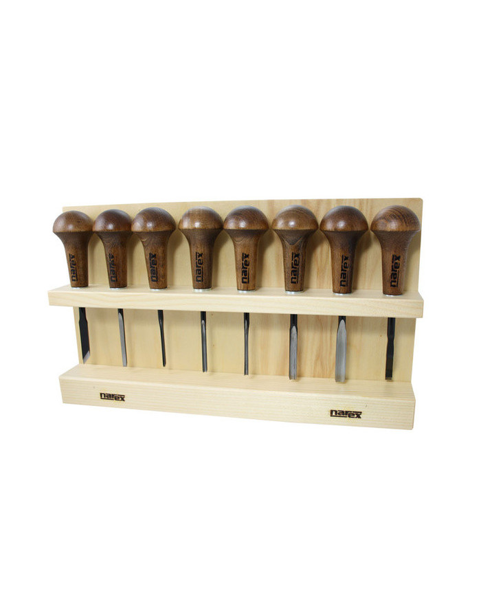 Juego de 8 gubias de grabado Narex