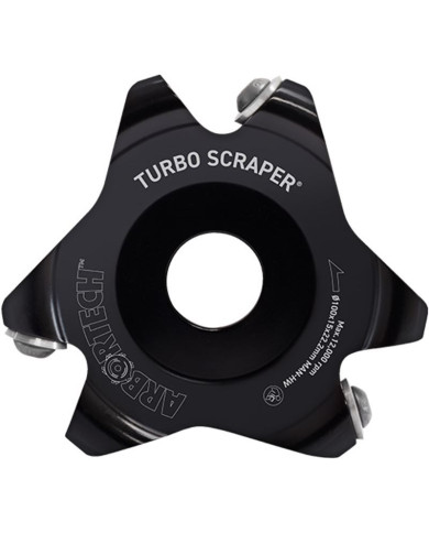 Arbortech TURBO Scraper | Disco de Desbaste y Modelado para Madera