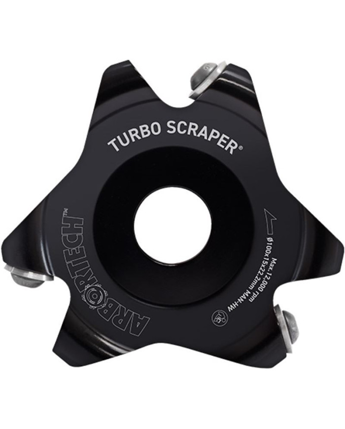 Arbortech TURBO Scraper | Disco de Desbaste y Modelado para Madera
