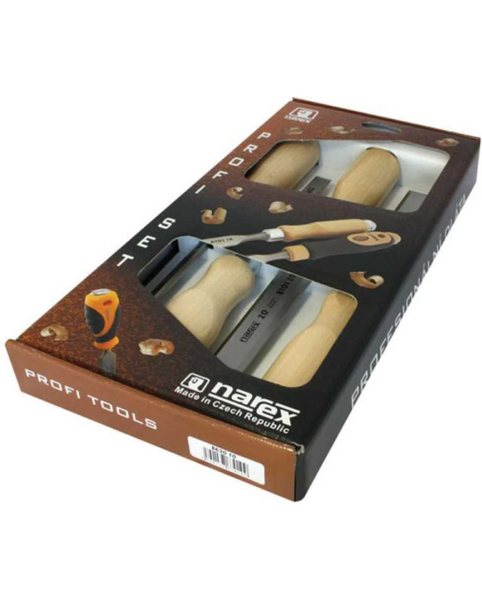 Juego de 4 formones PROFI  Narex Juego de 4 formones PROFI  Narex