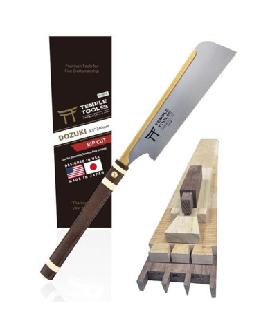 Sierra japonesa DOZUKI de hoja recambiable de 240 mm D-240-R TEMPLE RIP CUT TOOL Sierra japonesa DOZUKI de hoja recambiable de 240 mm D-240-R TEMPLE RIP CUT TOOL