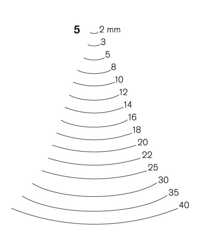 Gubia Pfeil forma 5 Gubia Pfeil forma 5