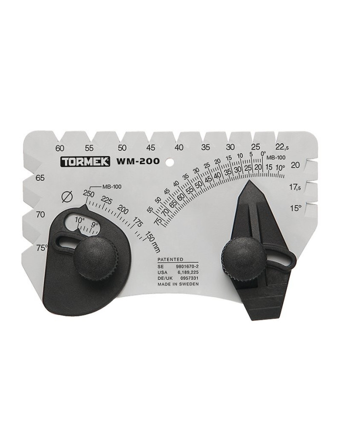 Guia de ángulos de afilado WM-200 Tormek Guia de ángulos de afilado WM-200 Tormek