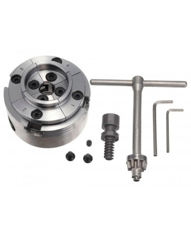 Torno de sobremesa electrónico MC 1218 VD + Juego Gubias