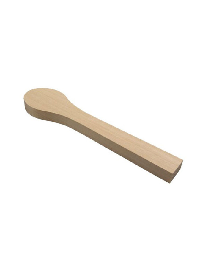 Madera de tilo para cucharas 255 x 55 x 14 mm Madera de tilo para cucharas 255 x 55 x 14 mm