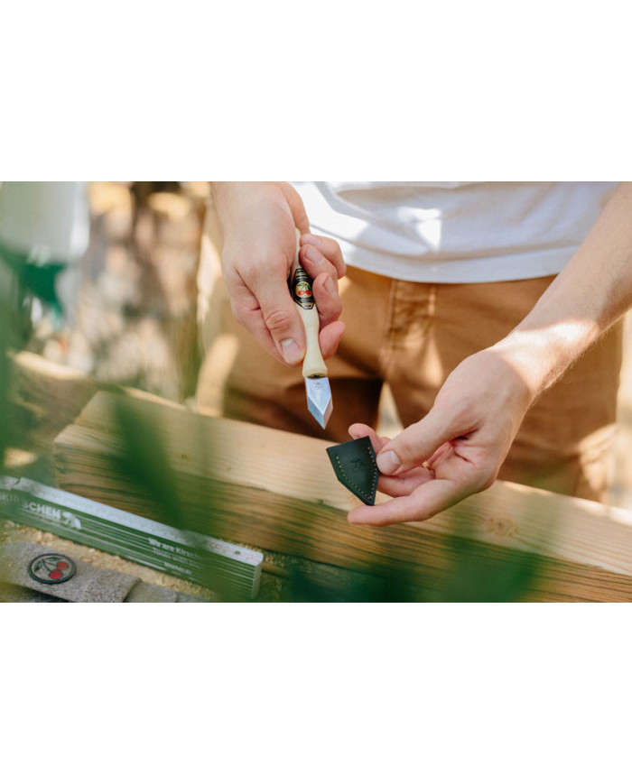 Cuchillo de marcar. Hoja trapezoidal