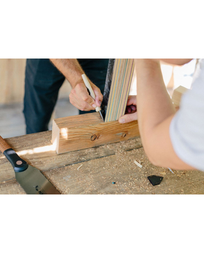 Cuchillo de marcar. Hoja trapezoidal