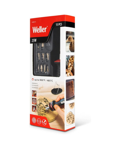 Estuche de pirograbado WELLER 25 w