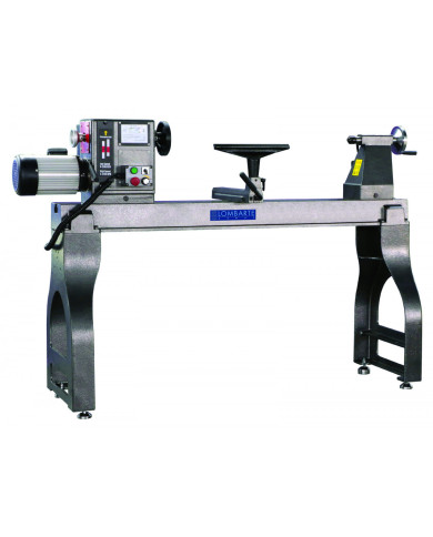 Torno para madera profesional 3 Hp con inverter Delta