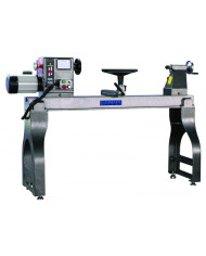 Torno para madera profesional 3 Hp con inverter Delta