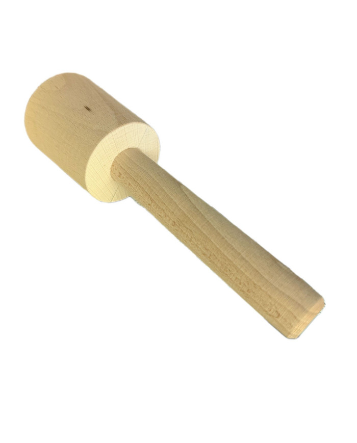 Maza de haya 420 gr para talla y carpintería en madera