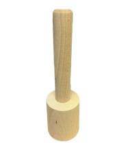 Maza de haya 420 gr para talla y carpintería en madera
