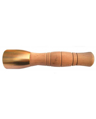 Maza de bronce 550 g para talla en madera | Gubias.com.es