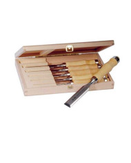 Juego de 6 Formones Pfeil en Caja de Madera | Formones Profesionales