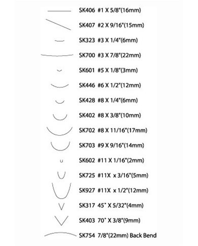 Juego Flexcut de 20 piezas SK 108