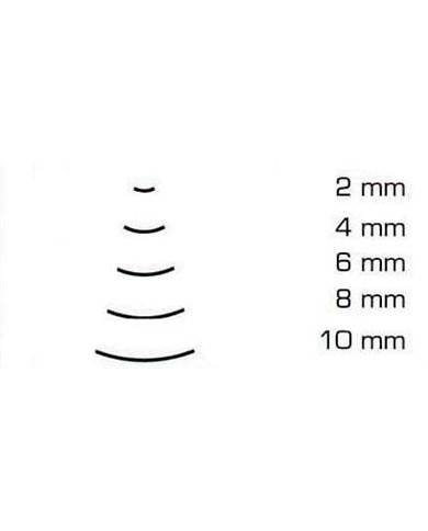 Gubia Mango Pera codillo 5629 corte 8