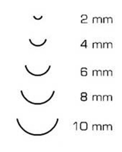 Gubia Mango Pera 5631 codillo corte 10