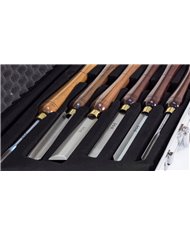 Juego de 6 Gubias de Torno Lombar ref. A1001