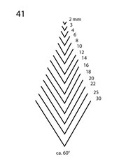 Codillo corte V 60 grados ref. 3144