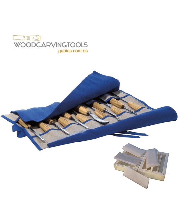 Juego de 12 gubias Pfeil ref. Ro 12